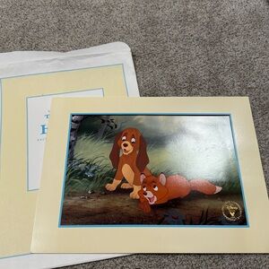 1994 Disney The Fox and the Hound Art Print